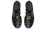Gucci Black Rubber Buckle Strap Sandal 'Black' 463463-J8700-1000