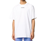 Off-White Back Arrow Printing Pattern Round Neck Short Sleeve Loose Fit White OMAA038E20JER0020125