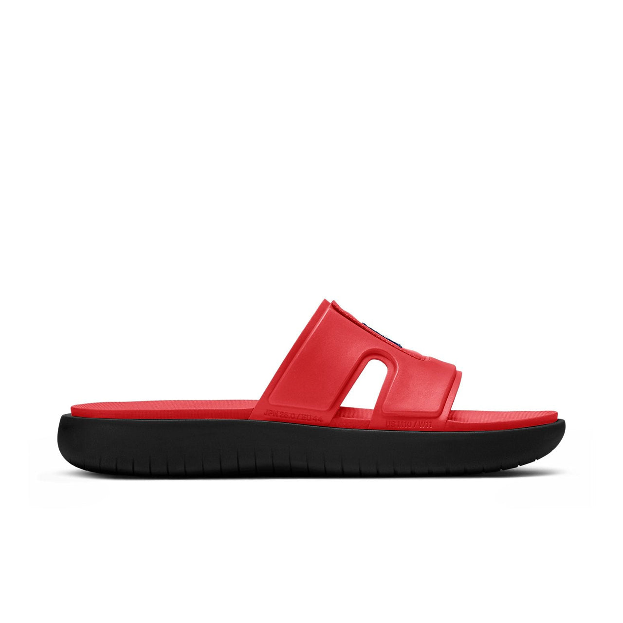 Air Jordan Hydro 8 Colorblock Casual Red Black Slippers 'Red Black' CD2803-604