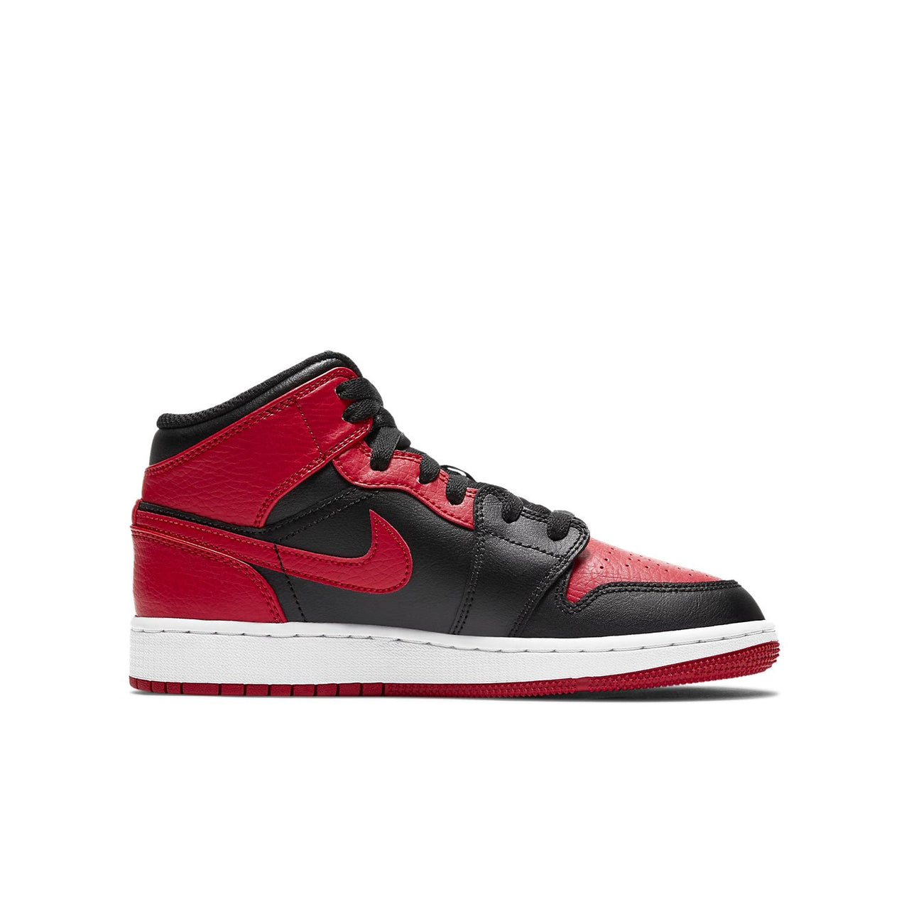 (GS) Air Jordan 1 Mid 'Banned' 554725-074