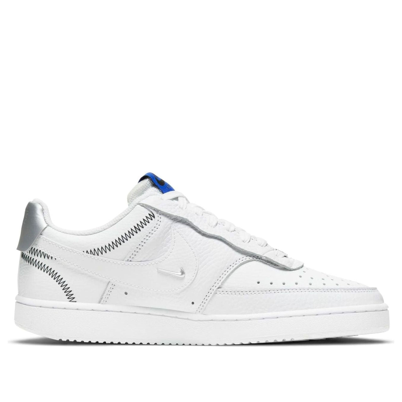 (WMNS) Nike Court Vision Low SE 'White Metallic Silver' DD1648-100