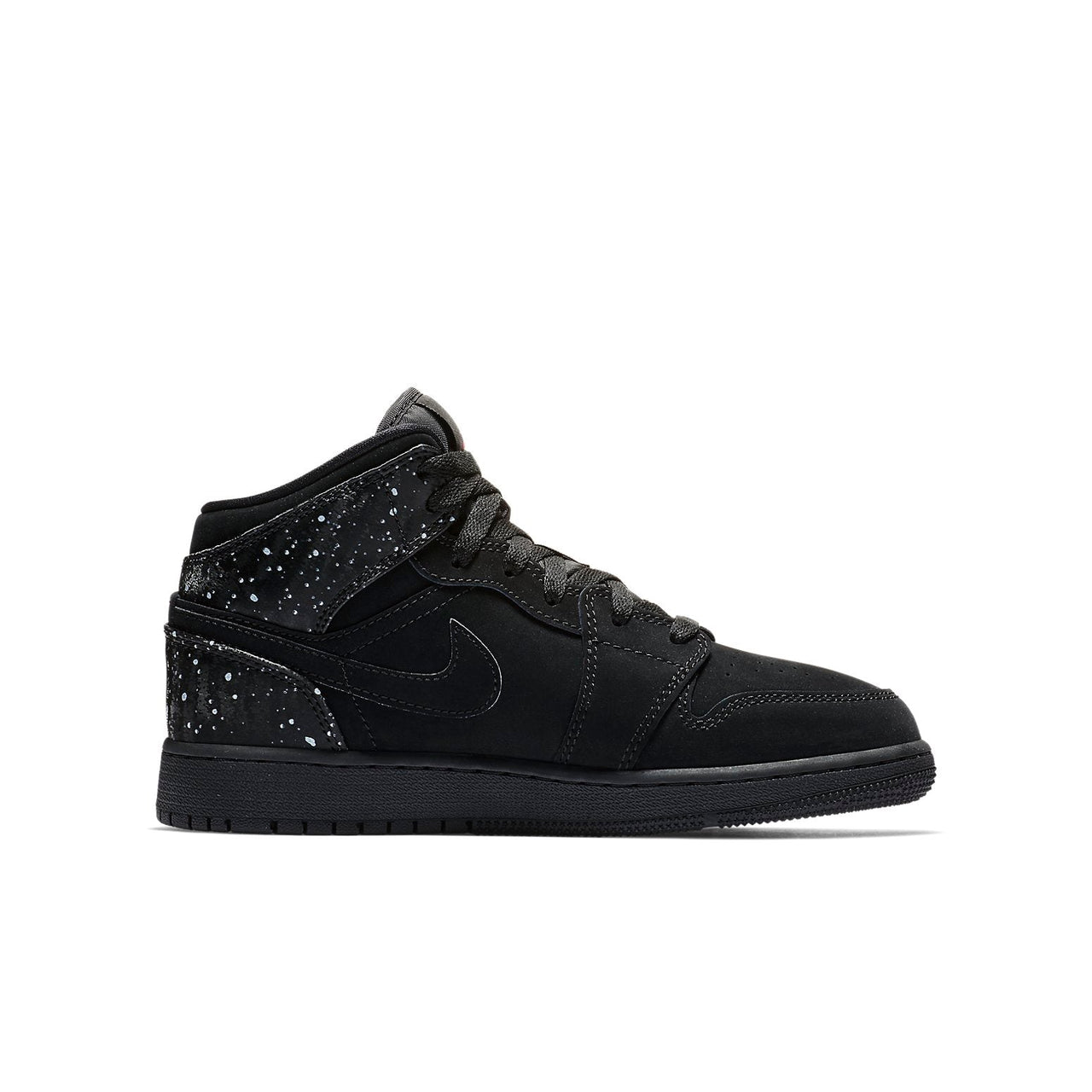 (GS) Air Jordan 1 Mid 'Black Rush Pink' 555112-001