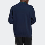 Men's adidas Logo Printing Round Neck Pullover College Navy Blue HG8095