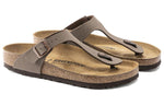 Birkenstock Gizeh Birkibuc Sandals 'Mocha' 0043751