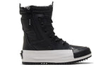 (WMNS) Converse Chuck Taylor All Star MC Boot High 'Water Repellent - Black White' 569380C