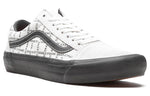 Vans Supreme x Old Skool Pro 'Logo Pattern - White' VN0A45JC2YV