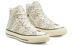 (WMNS) Converse Chuck 70 High 'Runway Cable - Egret Black' 568674C
