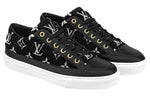 (WMNS) LOUIS VUITTON Stellar Sneakers 'Black with White Monogram' 1A964V