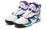 PUMA Disc System Weapon Discstory Mid Sneakers White/Green/Blue 374084-03