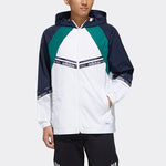 adidas neo M SS WB Cozy Casual Windproof Jacket Blue FN6536