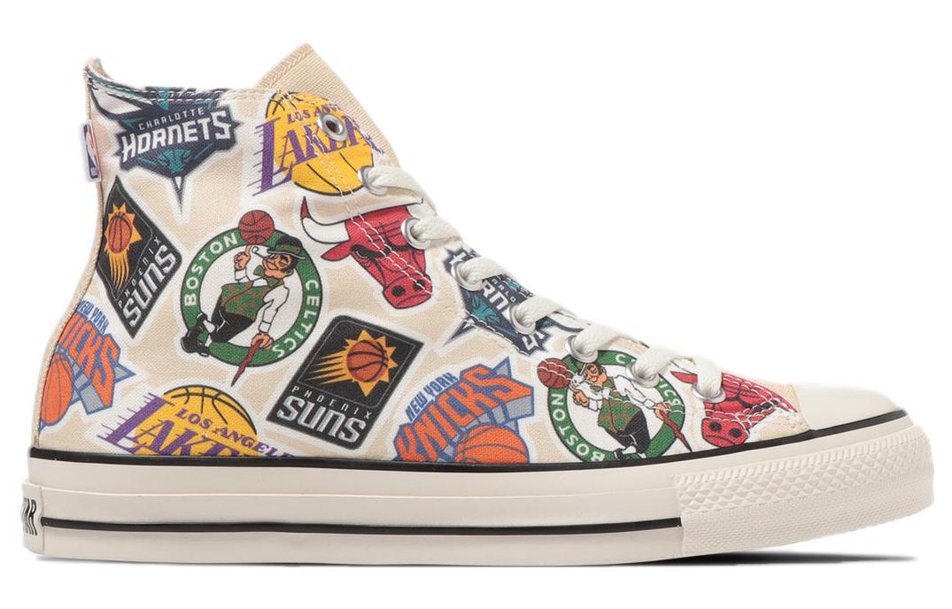 Converse All Star x NBA Hi 'Off White Multi-color' 31309400
