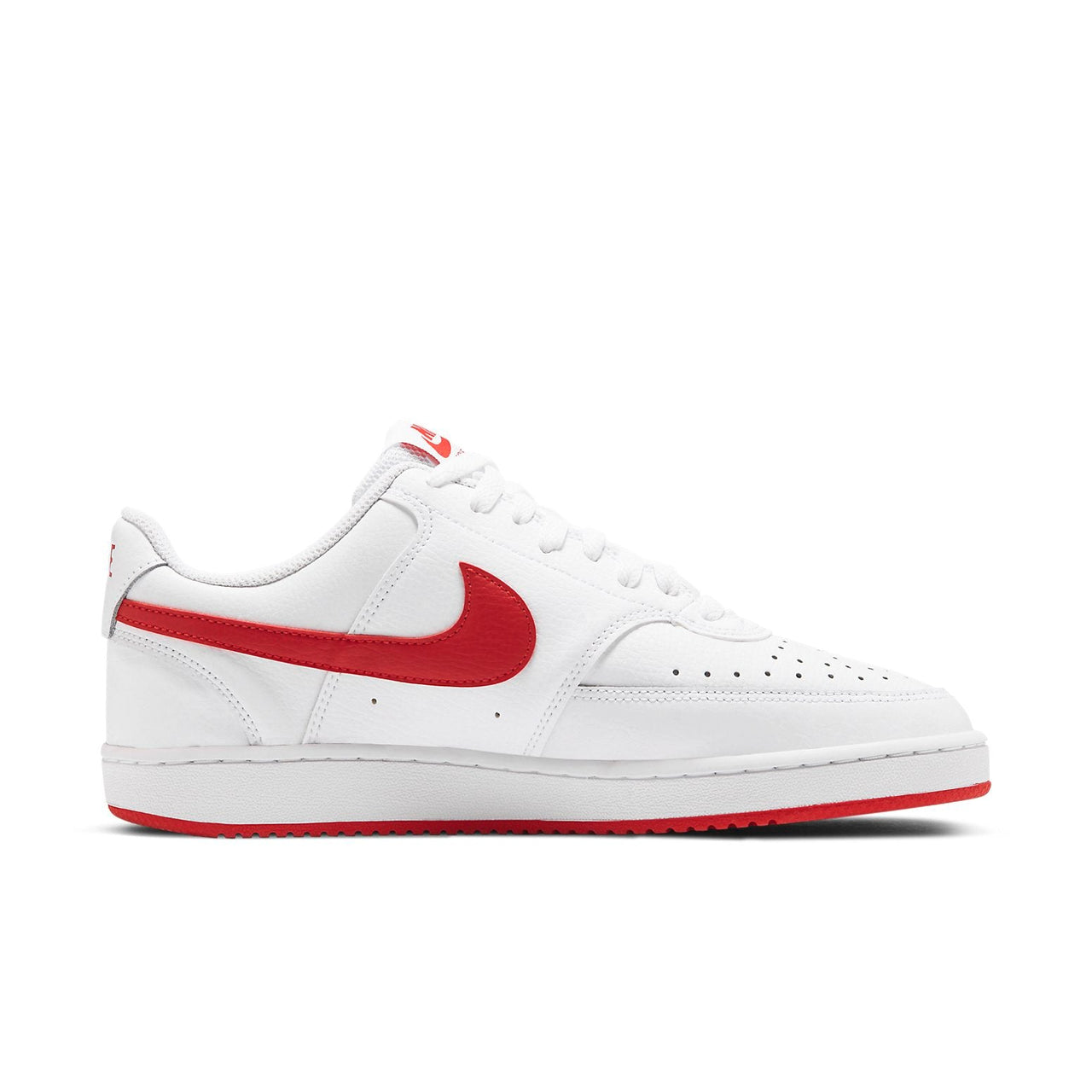 (WMNS) Nike Court Vision Low 'White University Red' CD5434-101