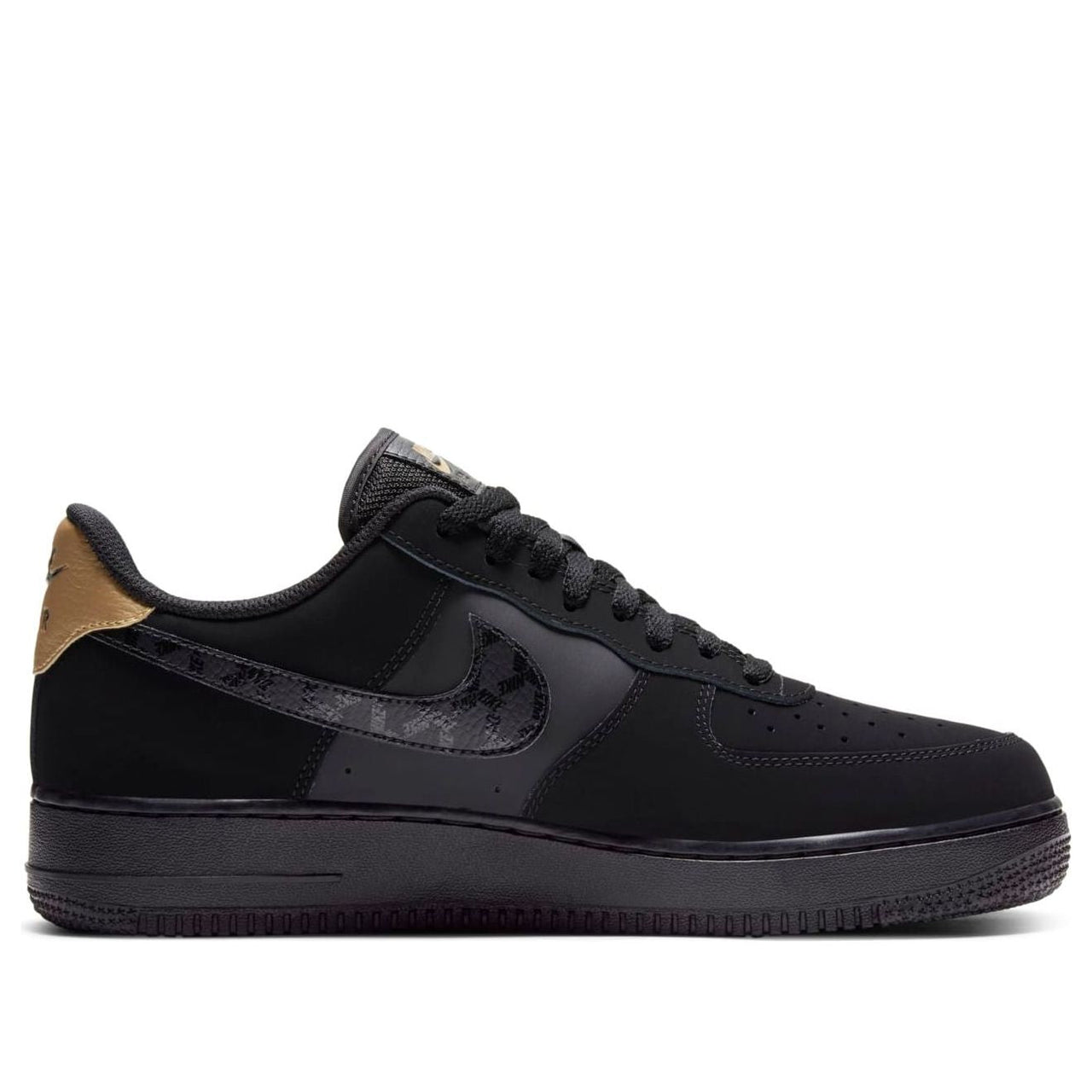Nike Air Force 1 Black/Gold DH2473-001