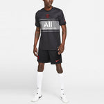 Nike Soccer/Football Sports Short Sleeve Jersey SW Fan Edition 21-22 Season Paris Saint-Germain Away Gray DB5900-011