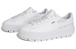 (WMNS) PUMA Platform Trace Metallic C Sneakers White 369170-02