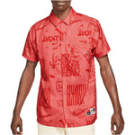 Nike Soccer polo shirt 'Red' DA1474-858