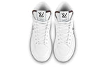 (WMNS) LOUIS VUITTON Charlie Ankle Sneakers 'White with Side Brown Logo' 1AADRJ