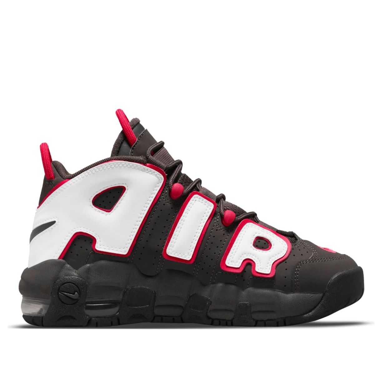 (GS) Nike Air More Uptempo 'Medium Ash Siren Red White' DH9719-200