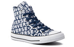 Converse Chuck Taylor All Star High 'Navy Wordmark' 163952C