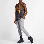 Nike NBA Large Atlanta Hawks Basketball Jersey/Vest Black 864457-017