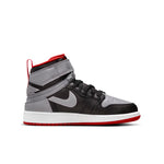 (GS) Air Jordan 1 Hi FlyEase 'Black Cement Grey Red' DC7986-010