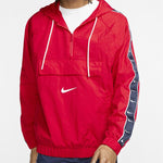 Nike Men's Jacket Hooded Long Sleeve Printed Fashion Jacket CD0420-657