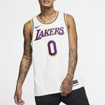Nike NBA Basketball Jersey/Vest SW Fan Edition Los Angeles Lakers Kuzma 0 Jersey White AA7101-109