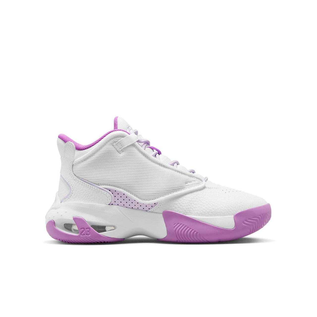 (GS) Air Jordan Max Aura 4 'White Barely Grape' DQ8404-105