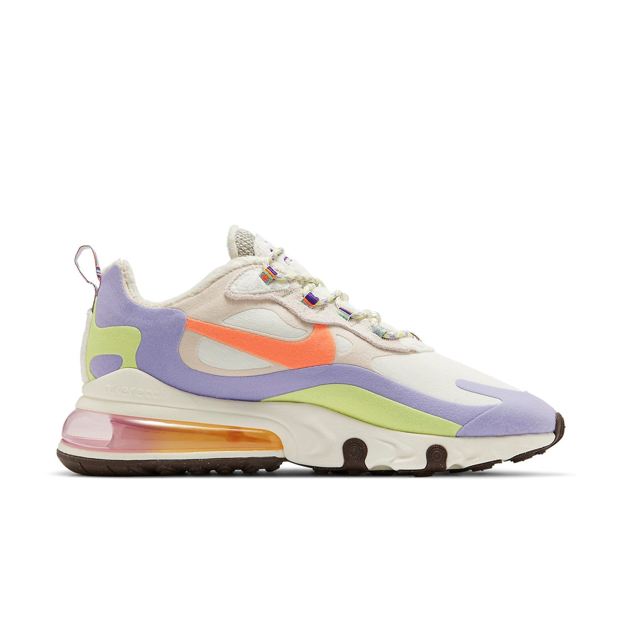 (WMNS) Nike Air Max 270 React 'Sail Orange Frost' DC3276-101