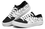 (WMNS) Jeremyville x Skechers V'Lites Low-Top Sneakers Black/White 66666301-BKW