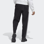 adidas AEROREADY Essentials Stanford Open Hem Embroidered Small Logo Pants 'Black' IC9415