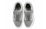 Vans Unisex Old Skool Zip Low-Top Sneakers Grey 'Gray White' VN0A3493A4F