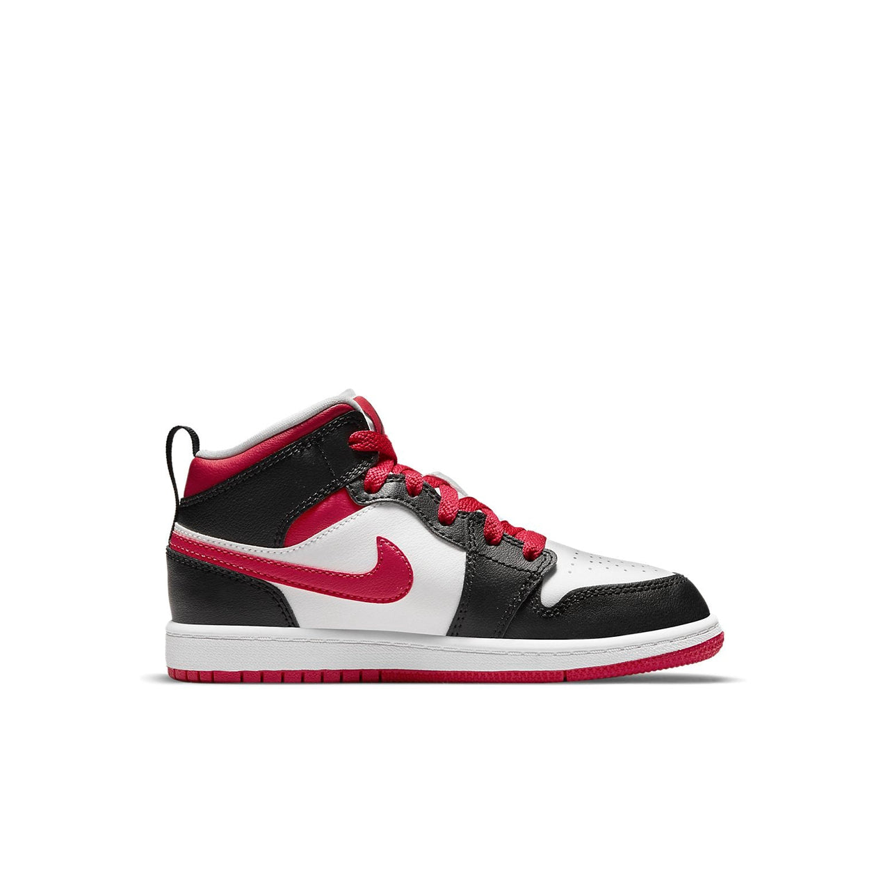 (PS) Air Jordan 1 Mid 'White Very Berry' 640734-016