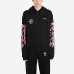 Off-White Stencil Arrow Hooded Sweatshirt 'Black' OMBB034R190030151028