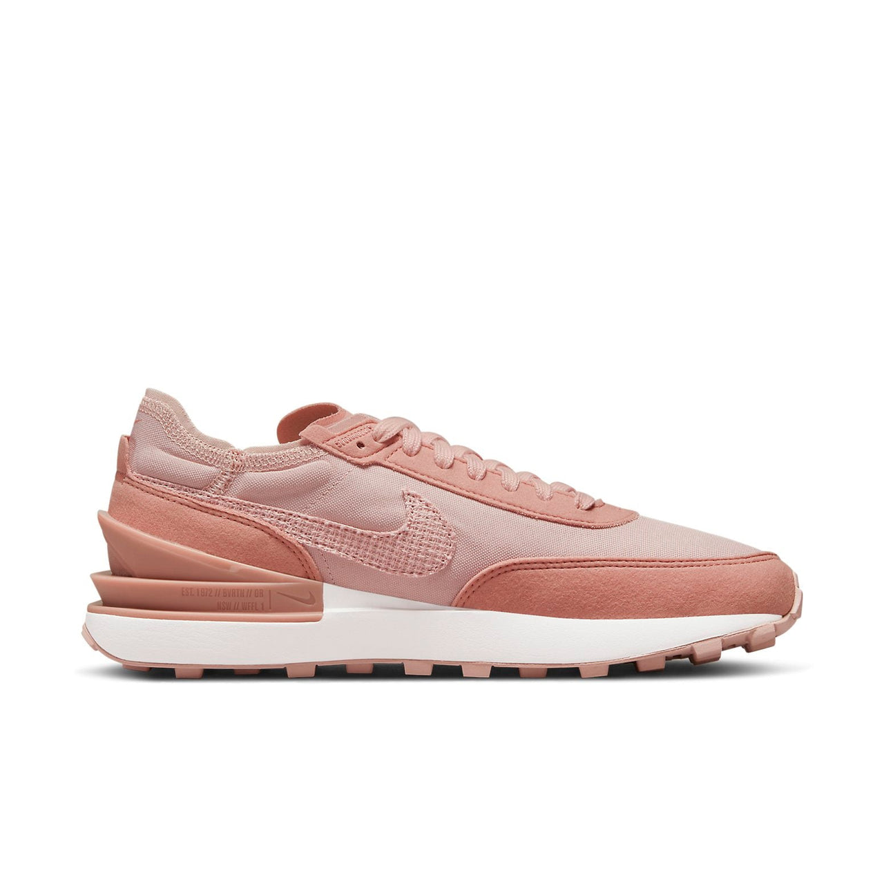 (WMNS) Nike Waffle One 'Pink White' DM7604-600