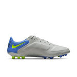 Nike Unisex Legend 9 Pro AG Soccer Shoes Grey/Yellow DB0448-075