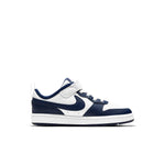 (PS) Nike Court Borough Low 2 'White Signal Blue' BQ5451-107