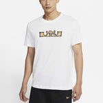 Nike AS Men's NK Dry LBJ SSNL LOGO Tee White DD0784-100