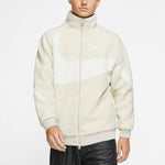 Nike Big Swoosh Reversible Boa Jacket (Asia Sizing) 'Cream White' BQ6546-070