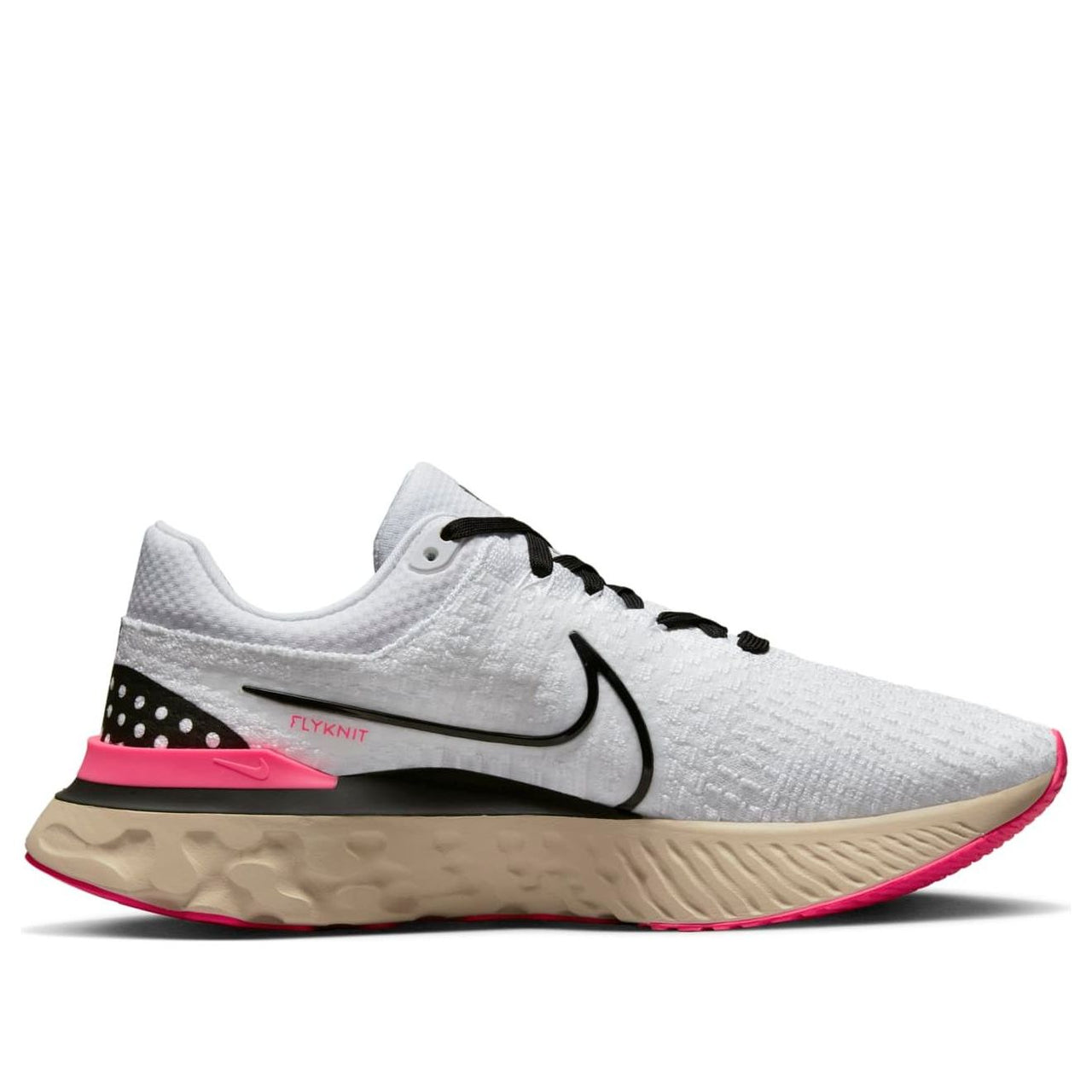 Nike React Infinity Run Flyknit 3 'White Hyper Pink' DH5392-101