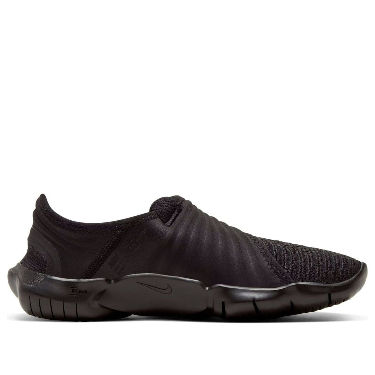 (WMNS) Nike Free RN Flyknit 3.0 'Triple Black' AQ5708-006