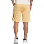 adidas neo Solid Color Lacing Casual Straight Shorts Unisex Yellow HS6825