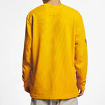 Men's Nike ACG Outdoor Sports Printing Round Neck Pullover Yellow BQ7205-728