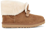 (WMNS) UGG Classic Mini II CNY(Chinese New Year) Snow boots Chestnut 1109735-CHE