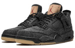 Air Jordan 4 Retro x Levi's 'Black Denim' AO2571-001