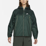 Nike Running Sports Windproof Woven Hooded Jacket Green DC6978-337