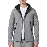 Nike Knit Sports hooded Logo Jacket Gray DD1879-010