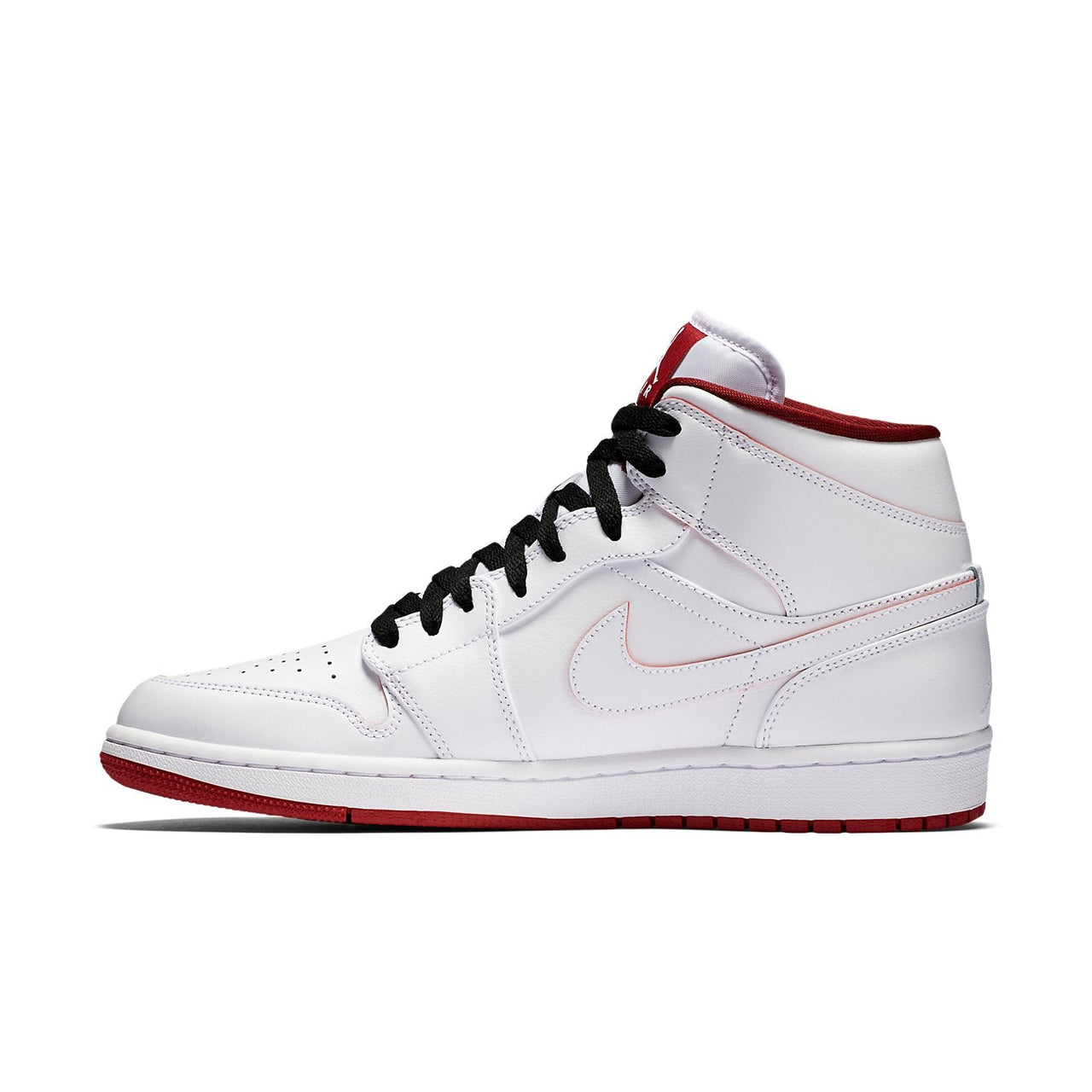 Air Jordan 1 Retro Mid 'White Gym Red' 554724-103