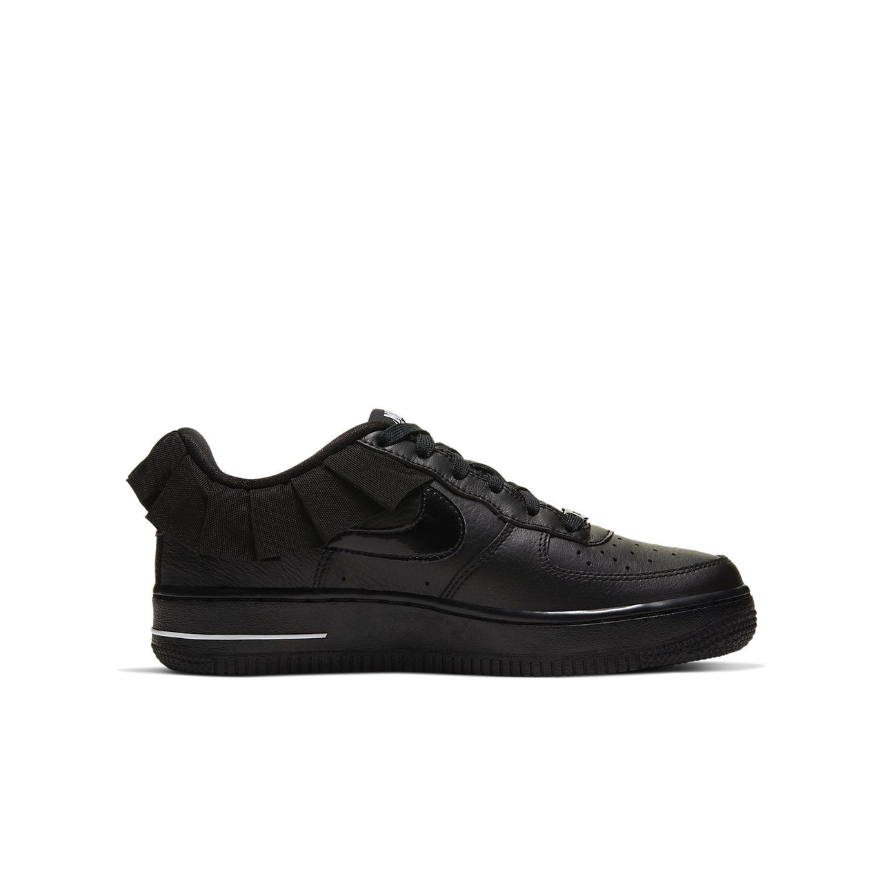 (GS) Nike Air Force 1 LV8 Ruffle 'Black' CI2302-001