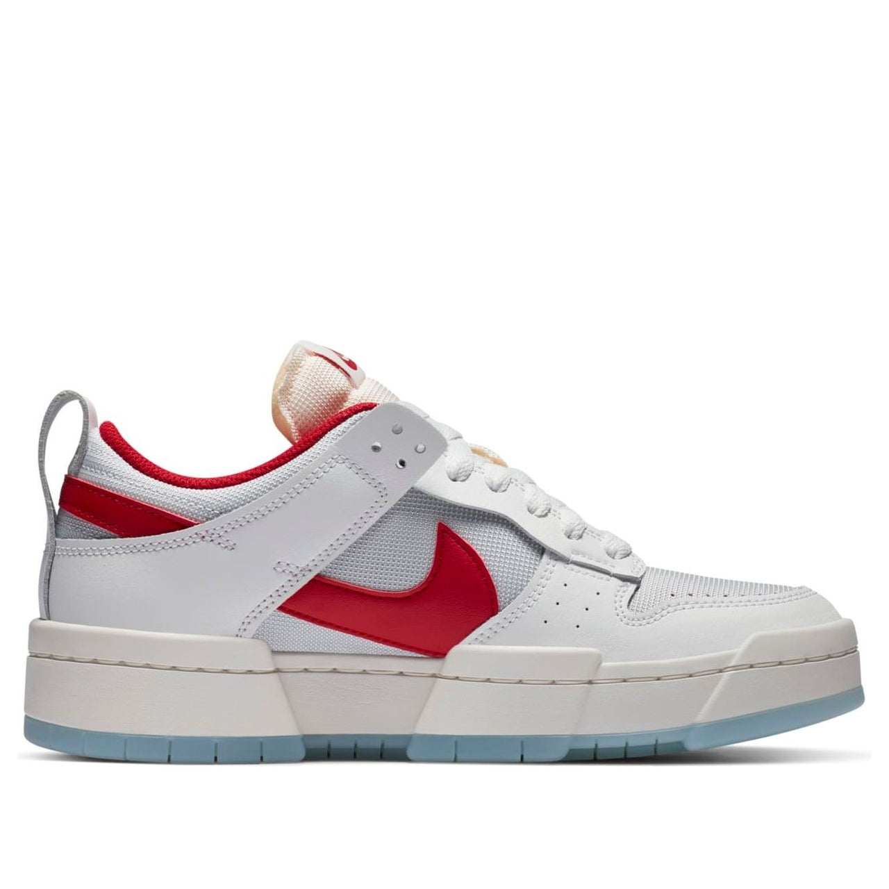 (WMNS) Nike Dunk Low Disrupt 'White Gym Red' CK6654-101